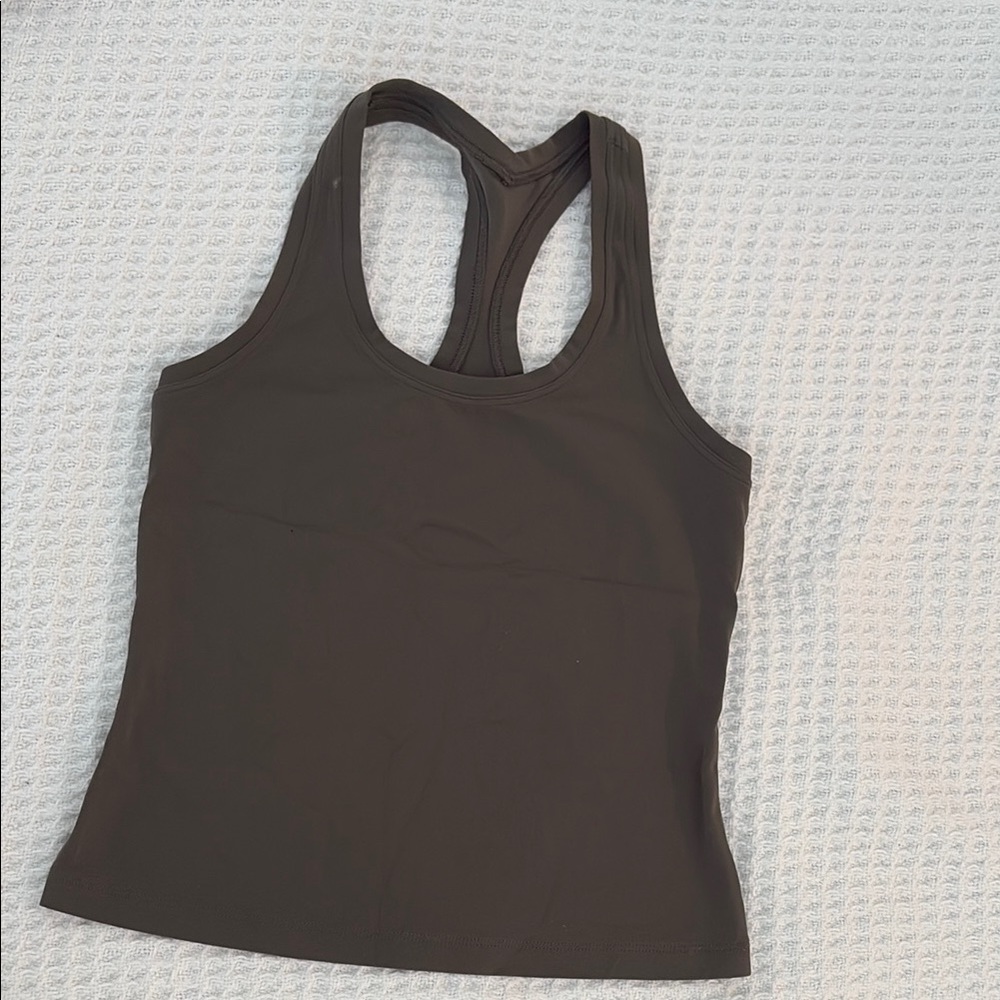CRZ YOGA Black Sleeveless Fitted Tank Top